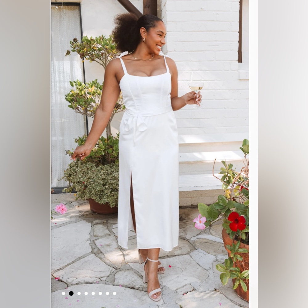 Show Me Your MuMu Willow Midi Dress NWT Size: XXL